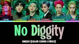 ONEUS (원어스) - NO DIGGITY Lyrics [Color Coded Han & Rom]