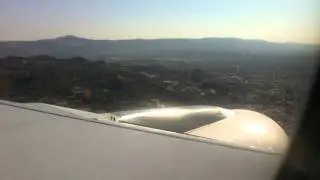 Landing to Rhodes Greece