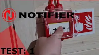 Notifier ID2002 Fire Alarm System Test 1