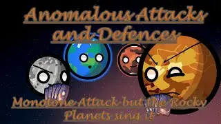 FNF - Monotone Attack but it's a Game of SolarCards (Solarballs/FNF COVER)