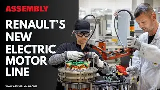 Renault's New Electric Motor Line