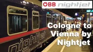 Cologne to Vienna by Nightjet sleeper train