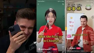 Ludwig calls Aiden a green tea bitch in Chinese