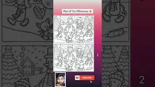 find out all the differences fast 😅 #trending #riddle #viral #shorts