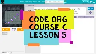 Code.org Course C Lesson 5 Collecting Treasure with Laurel - Express Course Lesson 3 Answers