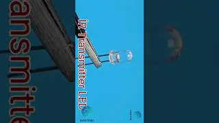 How to Use a Transmitter Led Sensor as a Receiver Sensor #zaferyildiz #diy #electronics #led #viral