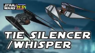 TIE SILENCER/TIE WHISPER Breakdown- Kylo Ren's elite fighters |Star Wars Hyperspace Database|