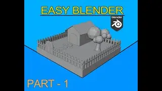 Learn to maker a  low poly house  in blender #BlenderNation #lowpoly #lowpolyhouse#easyblender