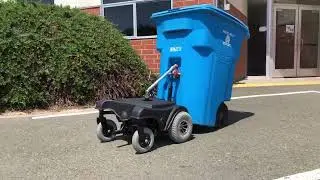 My Trashcan does THIS?!  - Automatic Trash Moving Robot