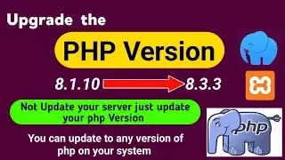 Update php Version on your system | Php version update