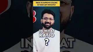 TRICK TO IMPROVE COLORS IN YOUR ART INSTANTLY | Artma By Venkatesh