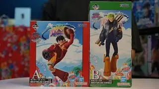 Unboxing Roronoa Zoro & Monkey D.Luffy Ichiban Kuji One Piece Mirai Shima Egghead Masterlise Expiece