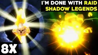 Raid: Shadow Legends. Double Sacred Shards Opening. I'M QUITTING RAID. Selling My Account.