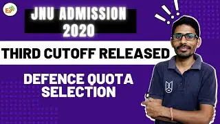 JNU Third Cutoff Released !!! 2020 | ExamVat