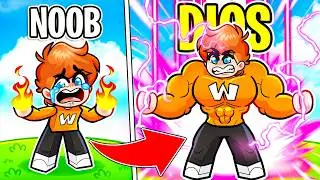 ¡Evolucioné Mis PODERES DE DIOS ELEMENTAL en ROBLOX! 🔥💥