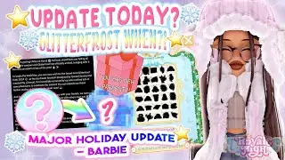 ⚠ALERT🎄 COULD THE GLITTERFROST UPDATE 😱COME TODAY👀 | Royale High Glitterfrost