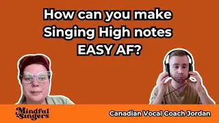 Relieving pressure helps you sing High Notes easier? #onlinesinginglessons w/ #CanadianVocalCoach