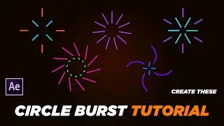Circle Burst Animation Tutorial | After Effects 2021 | Burst Motion Graphics   Free Download