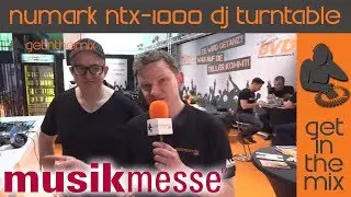 Numark NTX1000 Turntable @ MusicMesse 2017