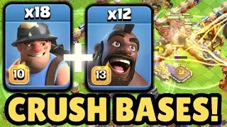 HYBRID IS BACK! TOP META STRATEGY RETURNS | Clash of Clans