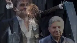 П.О.Хомский, А.Домогаров поклоны спектаклей 