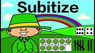 Subitize to Ten: St. Patrick's Day Fun Run Math Brain Break