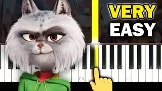 Sing 2 - Soy Yo - VERY EASY Piano tutorial