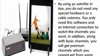 PC Satellite TV Box Review - Arts Review Center