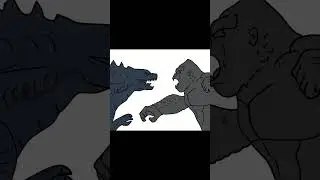 Como dibujar Kong vs Godzilla #godzillaxkongthenewempire