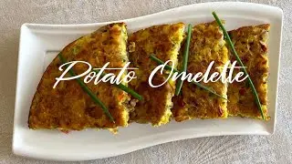 Potato Omelette | Aloo Omelette | Aloo Leh Artui Kan | Easy Omelette Recipe In Mizo And English