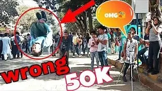 Backflip challenge in Kala ghoda Mumbai festival 2019 | Funny public reaction