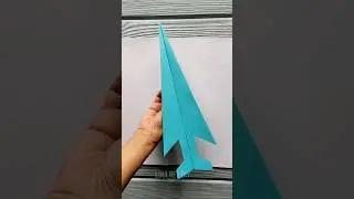 Крутой самолёт из бумаги ⚡✈️