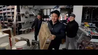 JARQURG'ON TUMANI. MUHAMMADAMIN SAVDO MARKAZI YANGI YILGA USTALARGA SOVĢA ULASHDI
