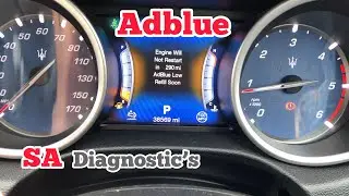 Maserati Adblue Limited Miles Coded & Reset HOW TO GUIDE Using Autel