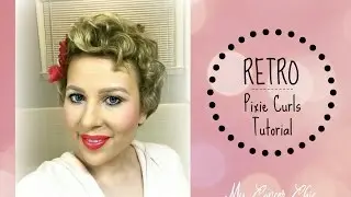Retro Pixie Curls Tutorial
