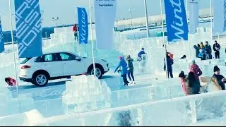 Ледяной город / Porshe winter festival 2015