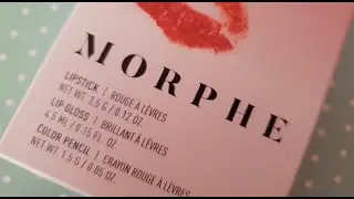 MORPHE - OUT & A POUT CANDY RED LIP TRIO
