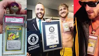 Logan Paul tells about his $5,275,000 Pokémon card!!!!!