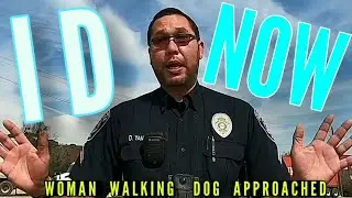 Cop put in check woman walking dog knew her rights | 1st amendment audit