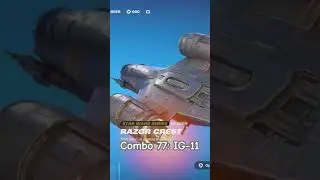 Combo 77 IG-11 #music #fortnite #fortnitecombos #combo #starwars #themandalorian