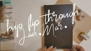 ーbullet journal flip through || january - march 2021 ┇❥