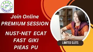 NUST NET 1 Preparation I NUST Entry TEST I UET ECAT 2024 Preparation I NUST NET Online Preparation