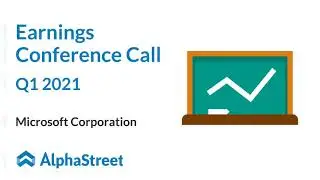 MSFT Stock | Microsoft Corporation Q1 FY21 Earnings Call