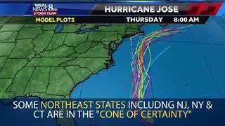 Hurricane Jose storm track