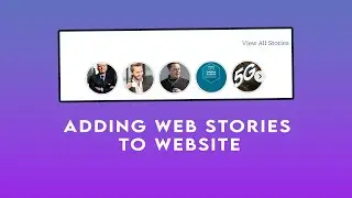 How to add Google Web Stories to Website