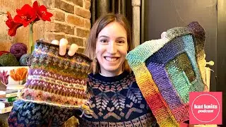Kat Knits Podcast: December 2023 // Colour work galore and all new cast-ons (oops!)