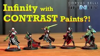 Painting the Bakunin Observance Action Pack | Corvus Belli Infinity