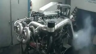 2200 HP Twin Turbo 540 Dyno Pull Video V8TV