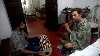 Bhairav - maddala drum & bansuri flute - Rivindu Yaddehige & Denis Kashcheev