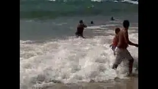 Melhor queda de Verão (Praia) - Grandes ondas mar